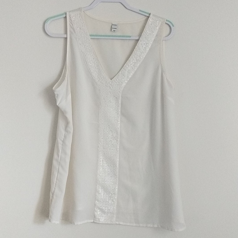 Old Navy Sequin Tank Top